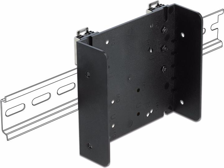 Produktbild Delock Montageset 66292 für Montage an Hutschienen