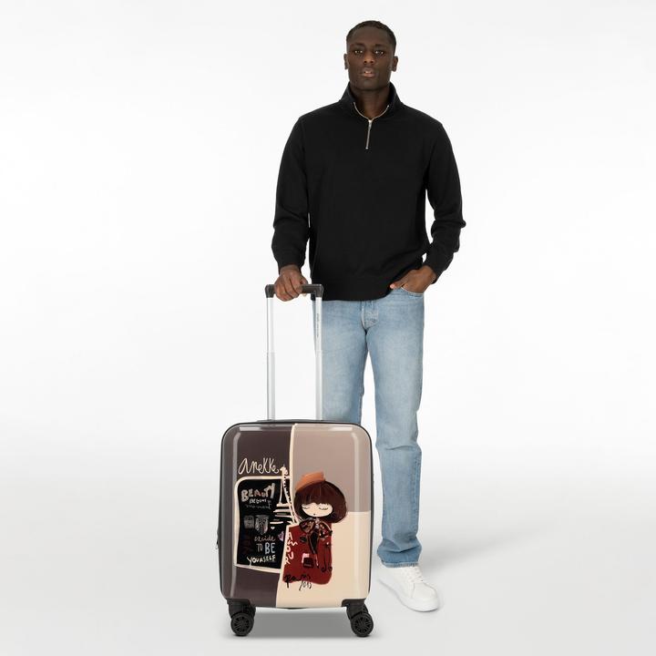 Actual product image Anekke Viaje 4 Rollen Kabinentrolley 55 cm mit Dehnfalte (37 l)