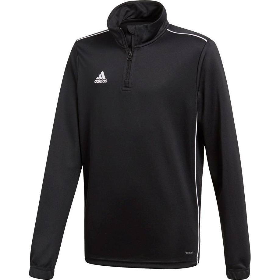 adidas, Unisex, Sportshirt, Core 18 Trainingsshirt Kinder (128), Schwarz, 128