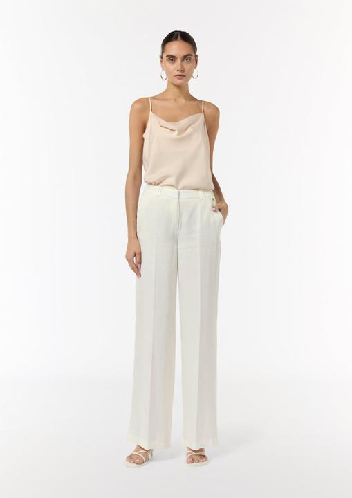 Produktbild Comma Hose Wide-Leg-Hose aus Leinenmix (40)