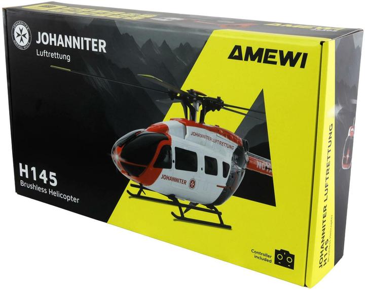 Image du produit Amewi Johanniter H145 Helikopter Brushless 6-Kanal 6G RTF