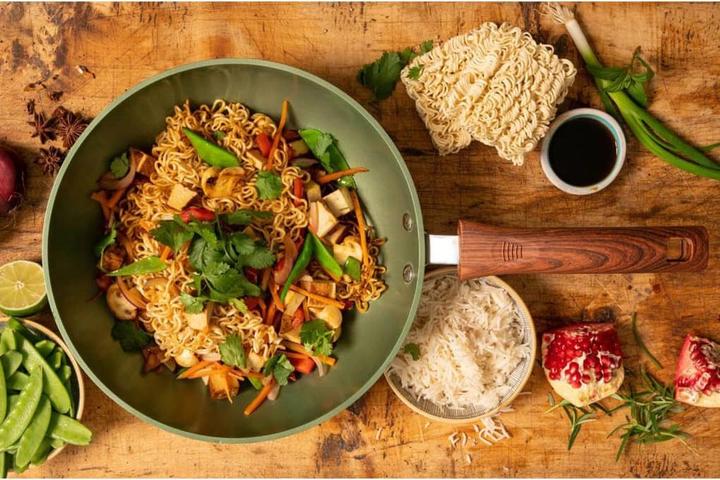 Immagine prodotto Just Vegan Nickolai (24 cm, Padella per friggere, Alluminio)