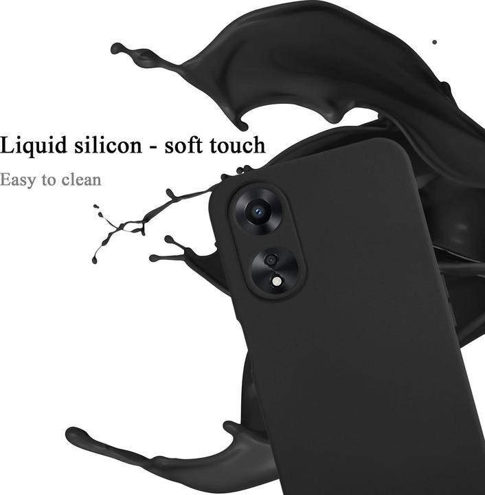 Actual product image Cadorabo Case for OPPO A78 5G TPU in liquid protection silicone design (Oppo A78 5G)