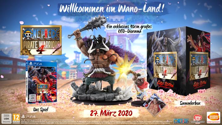 Bandai Namco One Piece: Pirate Warriors 4 - Kaido Edition (PS4, DE)