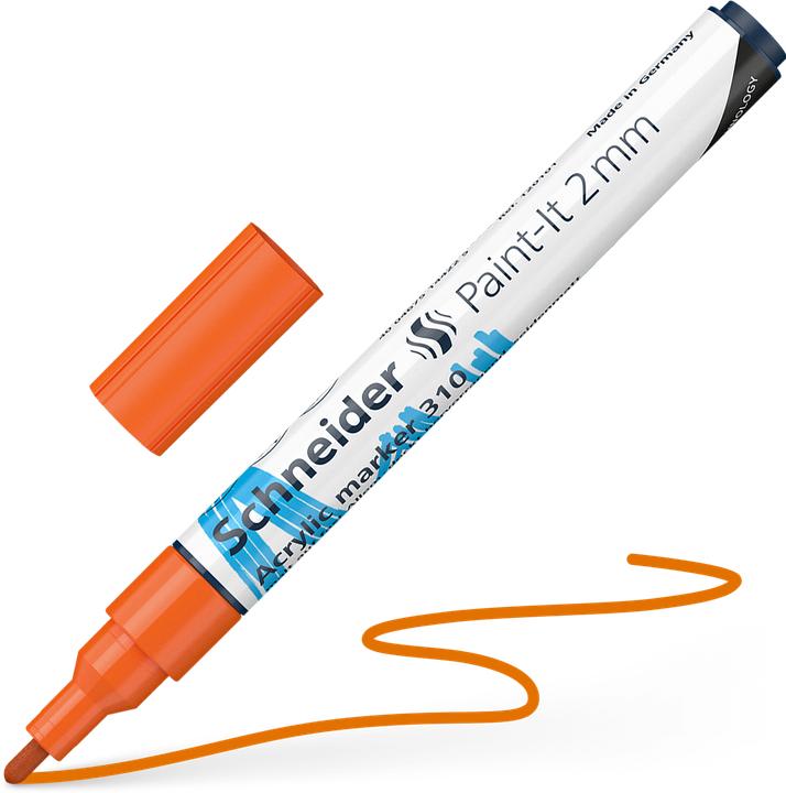 Image du produit Schneider Marqueur acrylique Paint-It 310 2mm orange (1 x)