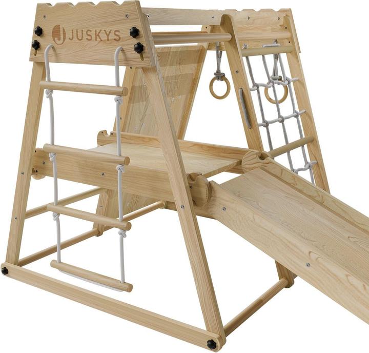Actual product image Juskys Klettergerüst mit Rutsche