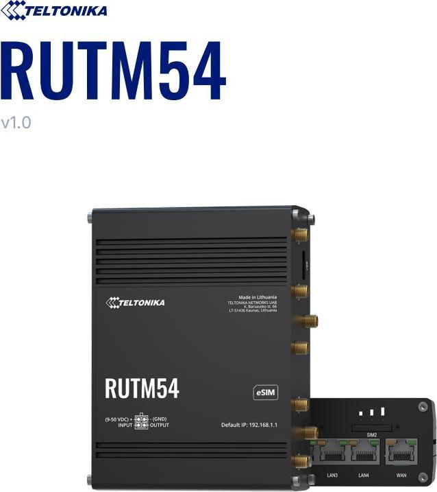 Produktbild Teltonika RUTM54