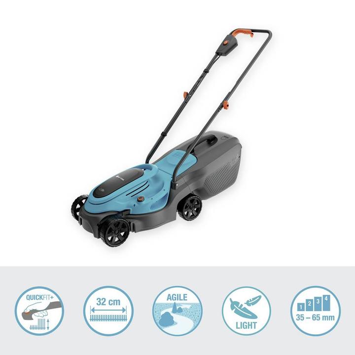 Produktbild Gardena EasyMax 32/18V P4A Ready-To-Use Set (Akkubetrieb, Batteriebetrieb)