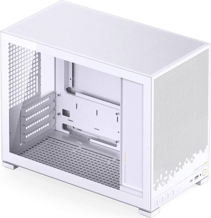 Produktbild Jonsbo D32 STD White PC-Gehäuse, Mini-Gehäuse, mATX, Tempered Glass - weiss (mATX, Mini-ITX)