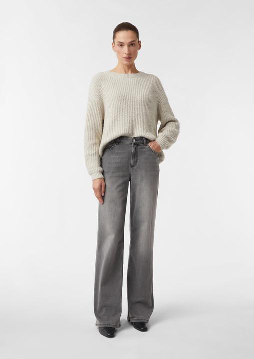 Produktbild Comma Jeans-Hose Elastische Jeans mit weitem Bein (32)