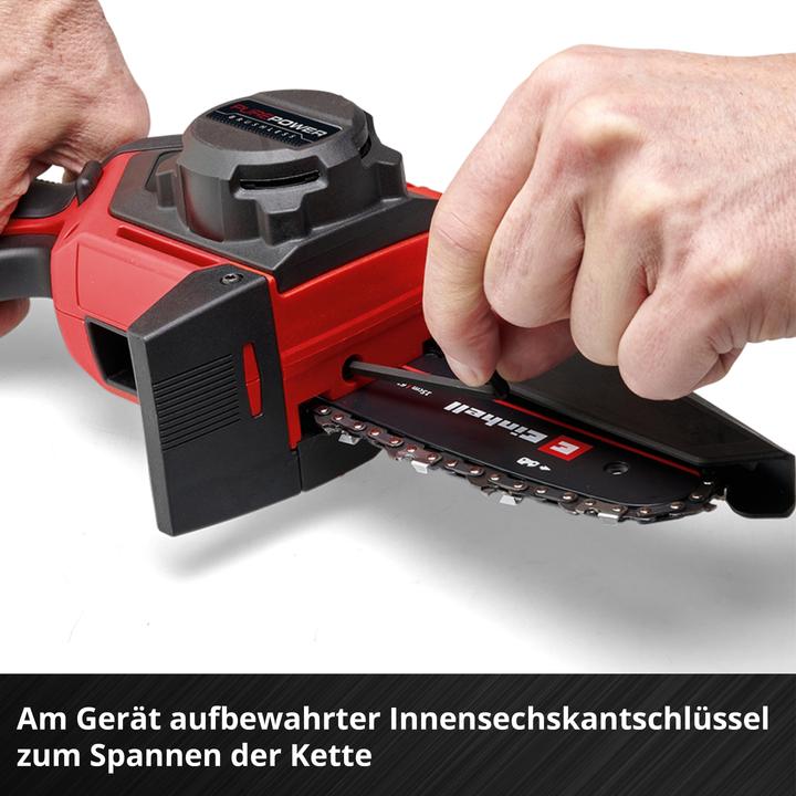 Produktbild Einhell Akku-Astkettens?ge GE-PS 18/15 Li Bag Kit (Akku Kettensäge)