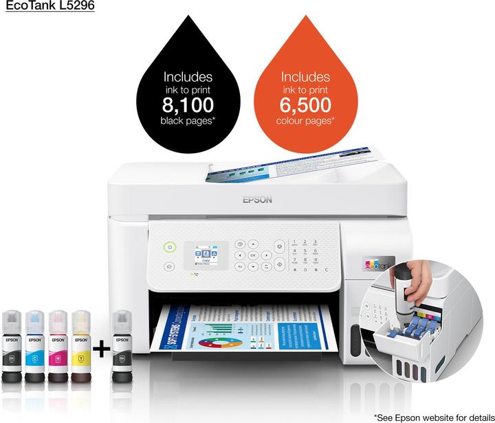 Image du produit Epson EcoTank L5296 (Encre, Couleur)