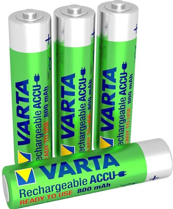 Produktbild Varta Recharge Accu Power (4 Stk., AAA, 800 mAh)
