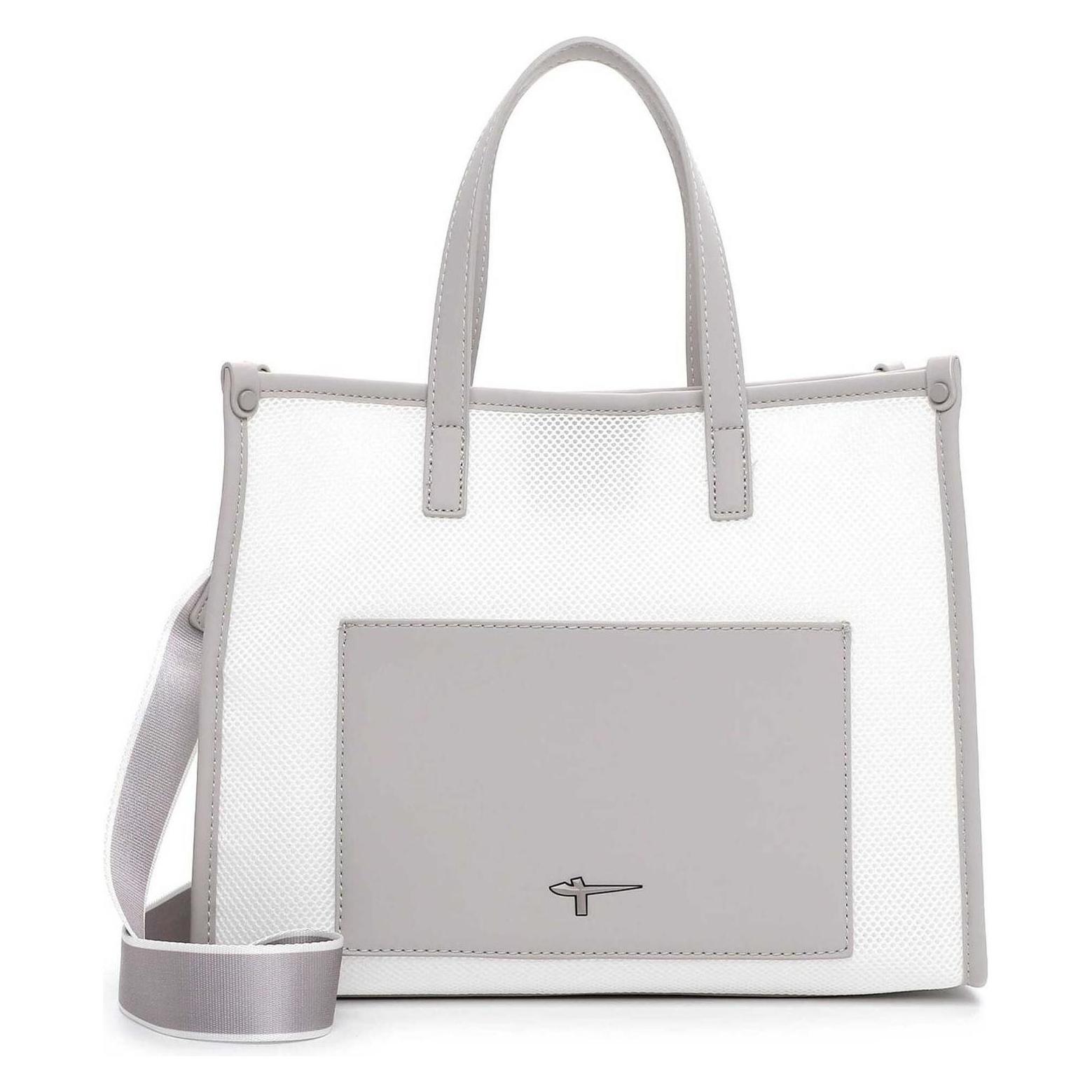 Tamaris, Damen, Tasche, Shopper Tas Florentina, Grau, (14.85 l)