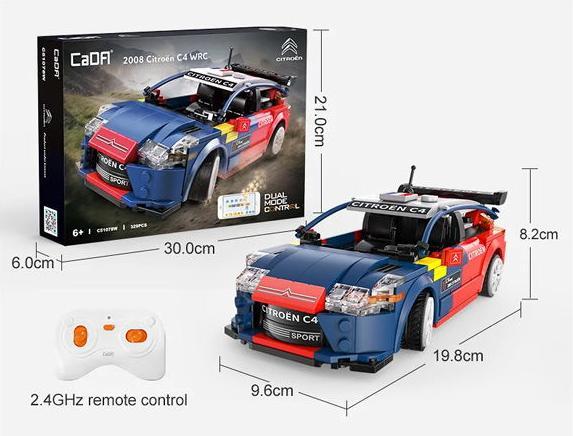 Actual product image Cada Citro?n C4WRC (scale 1:20, remote-controlled)