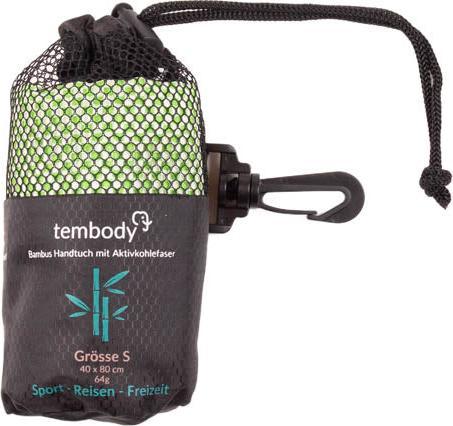 Immagine prodotto Tembo Tembody Bambus Reisehandtuch Grün S