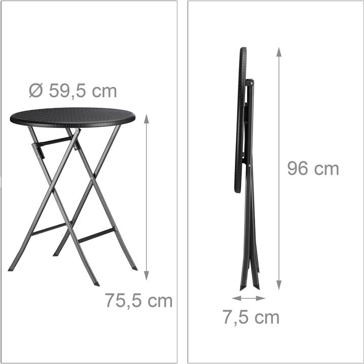 Produktbild Relaxdays Gartenmöbel Set (60 cm)