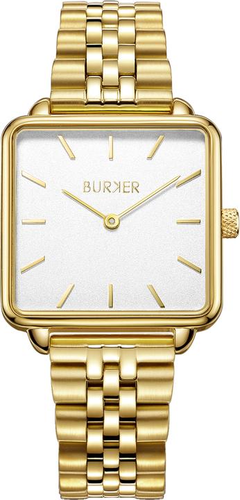Actual product image Burker Watches Uhr Chloe Gold White Limited Edition (Analogue wristwatch, 28 mm)