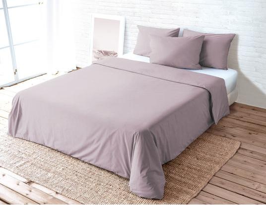 Image du produit Living Home Percale unie (Set de linge de lit, 200 x 200 cm, 80 x 80 cm)