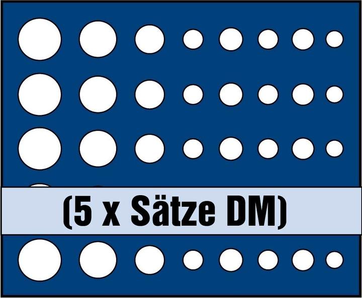 Immagine prodotto Safe Tableau per 5 set completi di monete DM