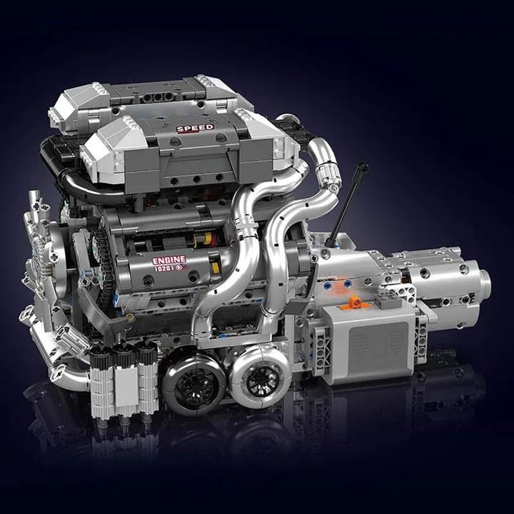 Actual product image Mould King Bug W16 Engine Motor