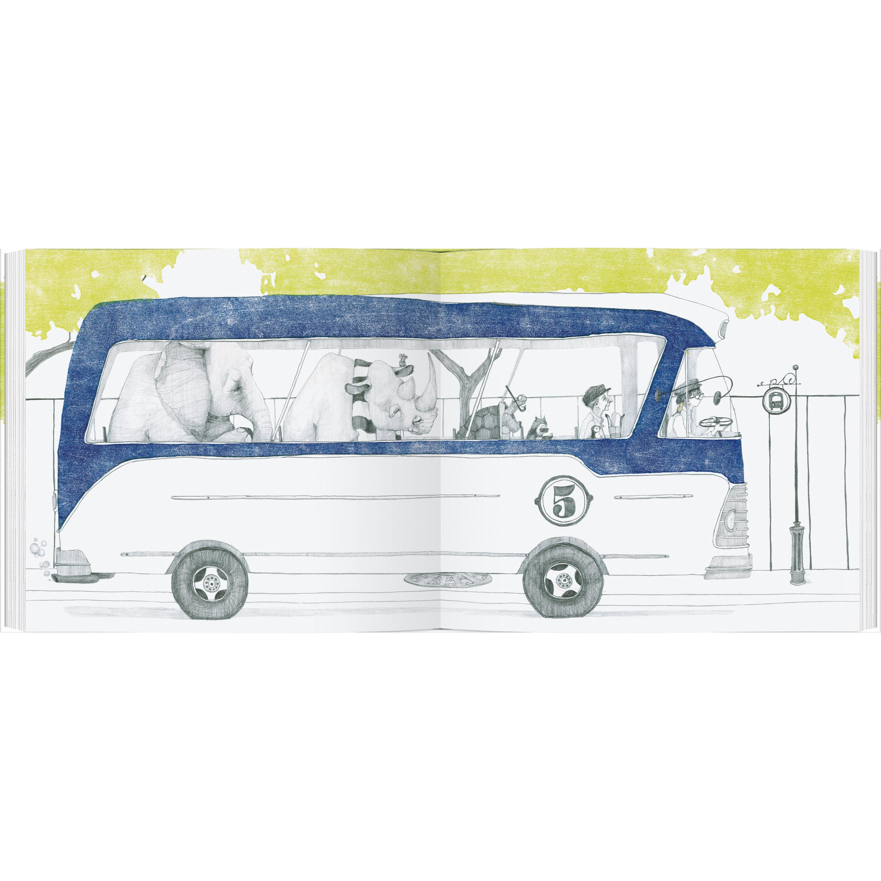 Thumbnail - Herr Anton verpasst den Bus, Kinderbücher von Erin E. Stead, Philip C. Stead, Uwe-Michael Gutzschhahn