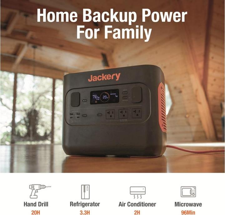 Immagine prodotto Jackery Explorer 2000 Pro (2160 Wh, 19.50 kg)