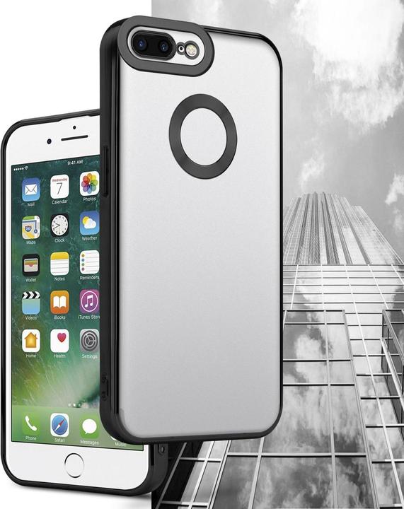 Actual product image Cadorabo TPU Chrome Case with Camera Protector for Apple iPhone 7 PLUS / 7S PLUS / 8 PLUS (Apple iPhone 7 Plus, Apple iPhone 7s Plus)