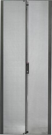 APC NetShelter SX 45U Wide Perforated Split Doors Blac (45 HE, 19 Zoll Rack)