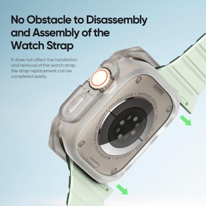 Image du produit Dux Ducis Tamo Housse Apple Watch Ultra 1/2 Case 49mm - Transparent