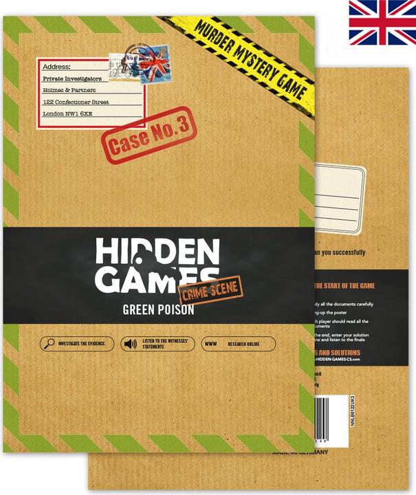 Image du produit Hidden Games La mort en vert (FR) - Jeu d'enquête (Français)