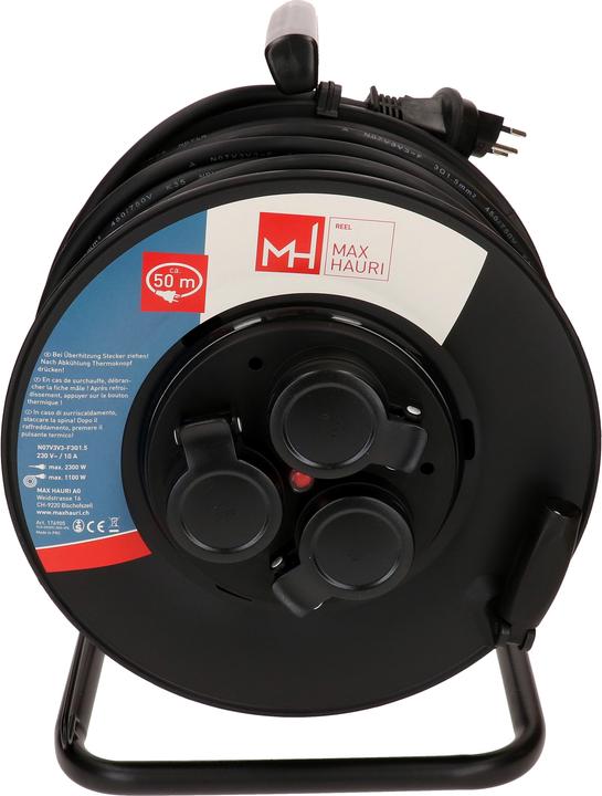 Immagine prodotto Max Hauri REEL 3x Typ 13, IP55 (50 m, 1.50 mm².)