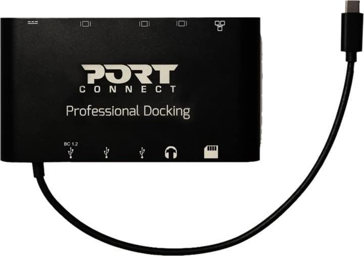 Productafbeelding Port Designs Docking Station Reizen (USB-C, 4 Havens)