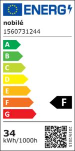 Label énergétique Nobile Panneau LED Flat R2 (4000 lm)