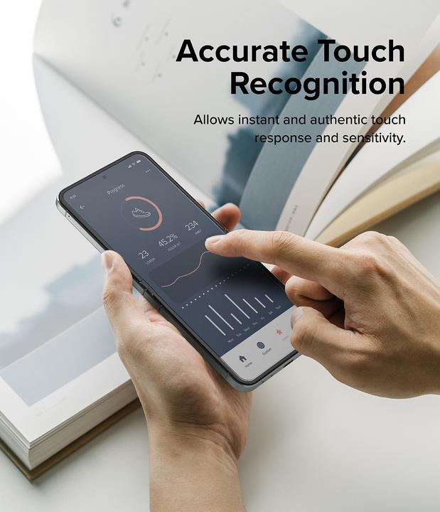 Produktbild Ringke Folia Ochronna Dual Easy 2-Pack Galaxy Z Flip 4 /5 Clear (2 Stk., Samsung Galaxy Z Flip4, Samsung Galaxy Z Flip5)