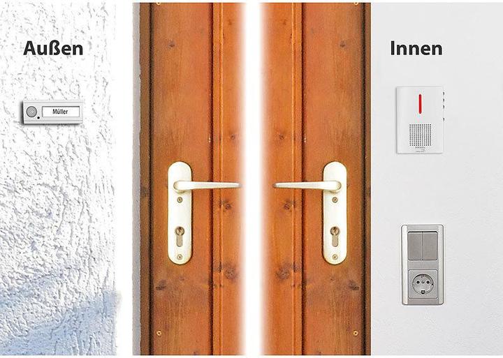 Produktbild CasaControl Funk-Türklingel & 2 Empfänger