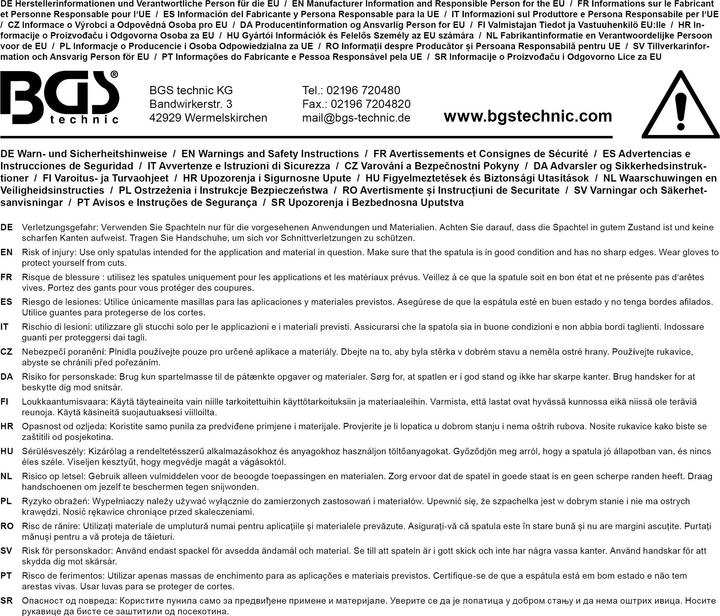 Produktbild BGS Spachtel-Satz