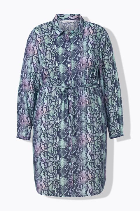 Immagine prodotto Angel of Style Hemdbluse, Schlangenmuster, Langarm (50)