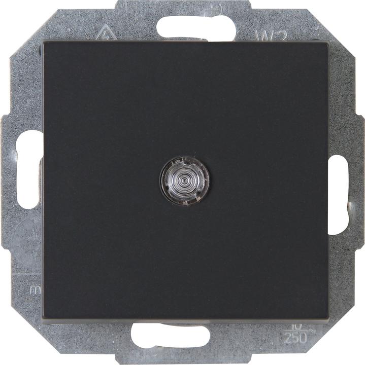 Actual product image Kopp Push-button ATHENIS illuminated anthracite