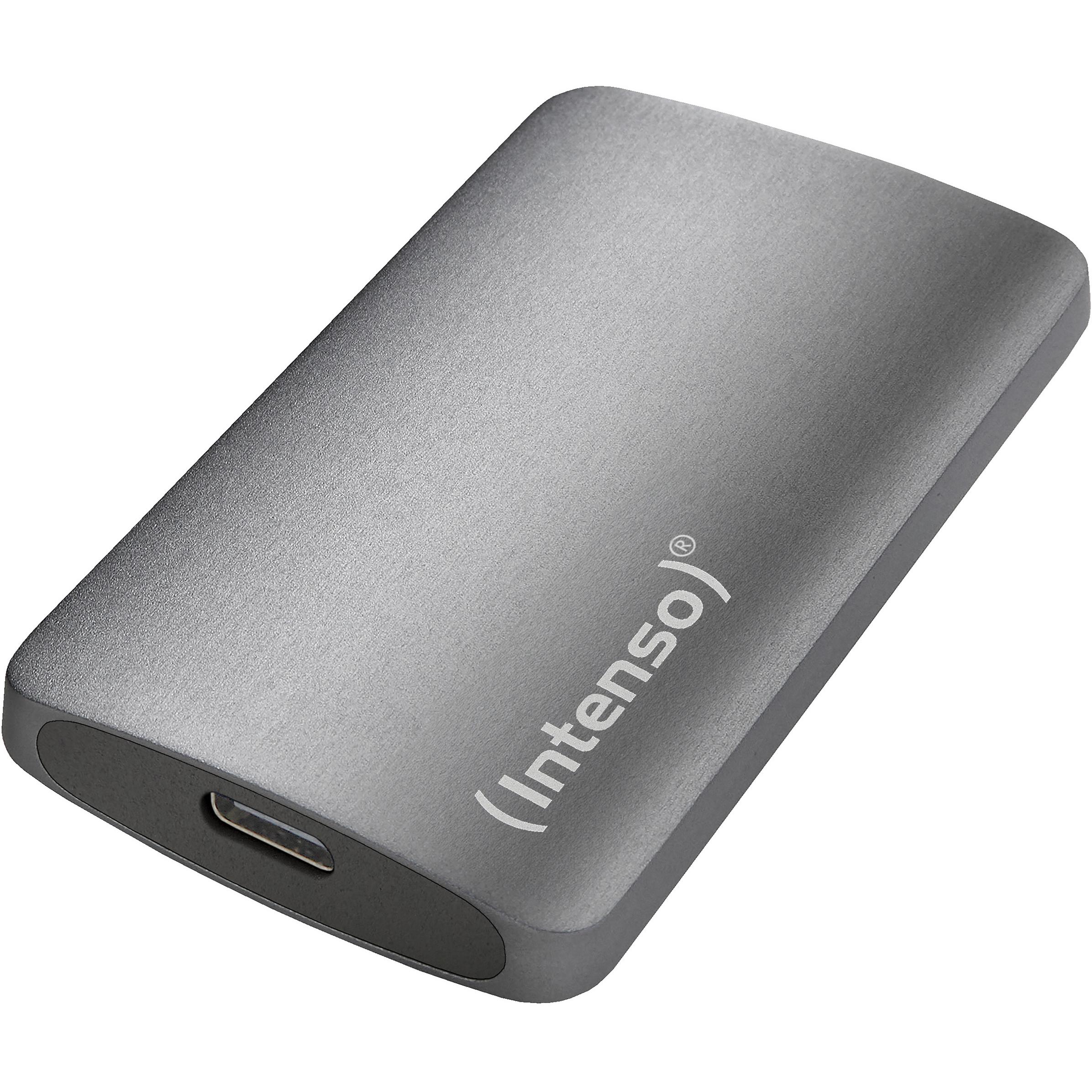Intenso Grigio Ssd 1.0Tb Tx800 1.8" Usb 3.2 Gen1 Antracite (1 Tb), Ssd Esterno,