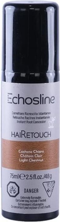 Image du produit Echosline HaiRetouch Retouch Spray Correcteur de Croissance Instantanée Marron Clair 75ml Vegan (Marron clair)