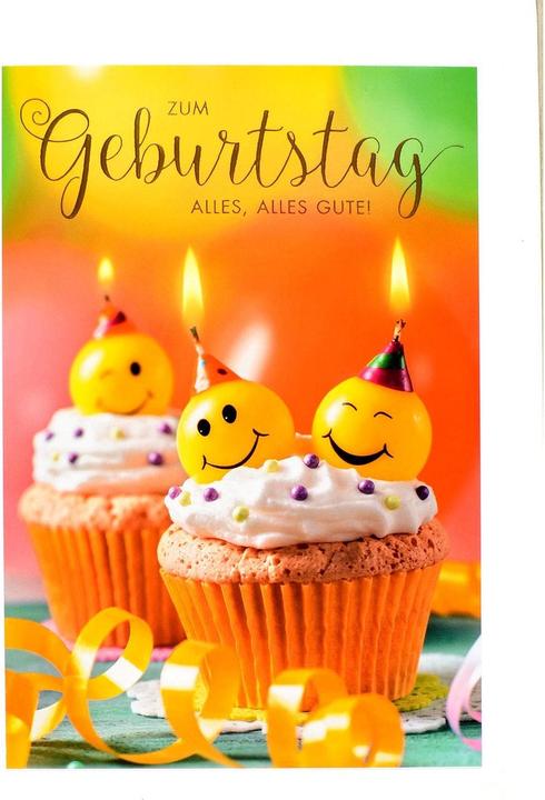 Image du produit ABC Carte d'anniversaire Muffin A5 (1 pcs)