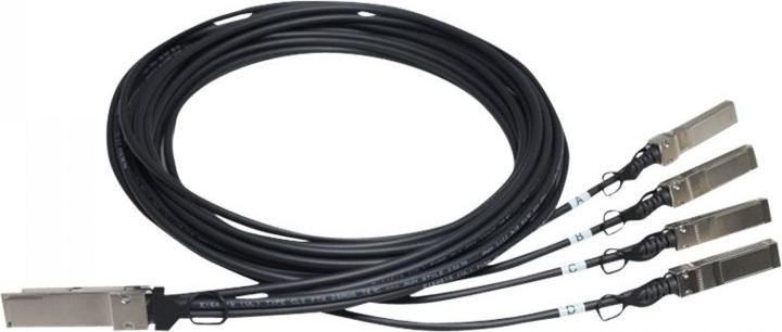 HPE HP X240: QSFP+ zu 4x SFP+ DA Kabel 5m