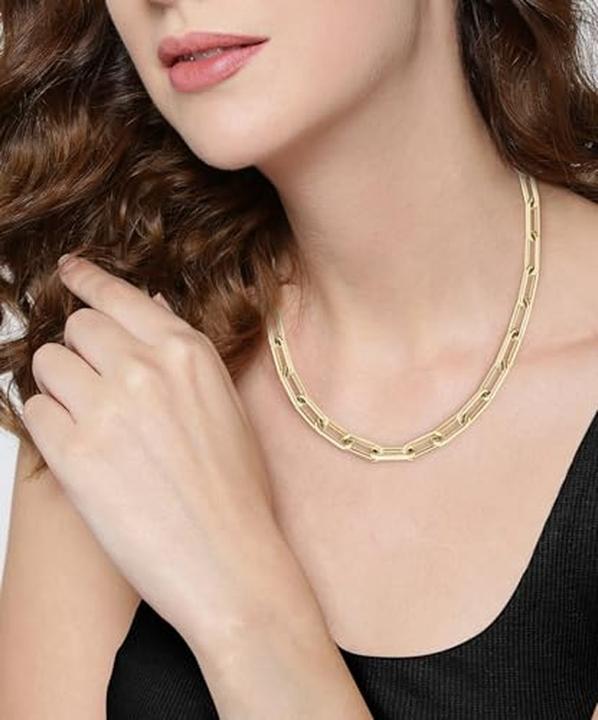 Immagine prodotto Hugo Boss Collana Halia in acciaio placcato oro massiccio 1580579 (Acciaio inossidabile con placcatura ionica in oro giallo)