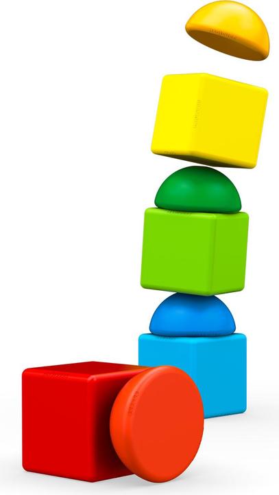 Actual product image Geomag Magicube Blocks Stacking