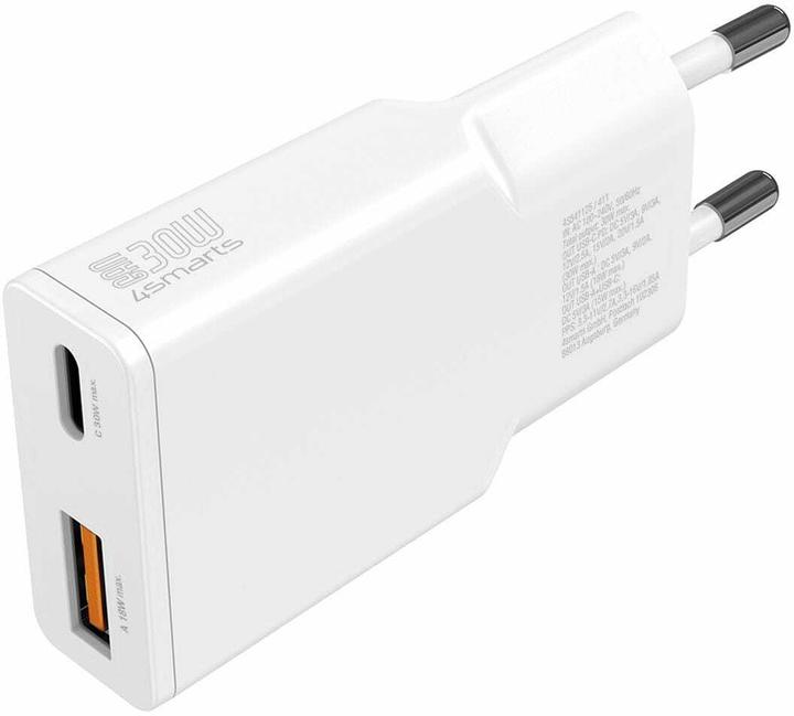 Image du produit 4smarts PD Plug Chargeur fin (30 W, 2 ports)