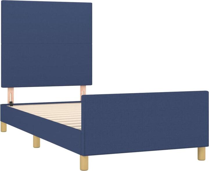 Image du produit vidaXL Bettgestell mit Kopfteil (90 x 200 cm)