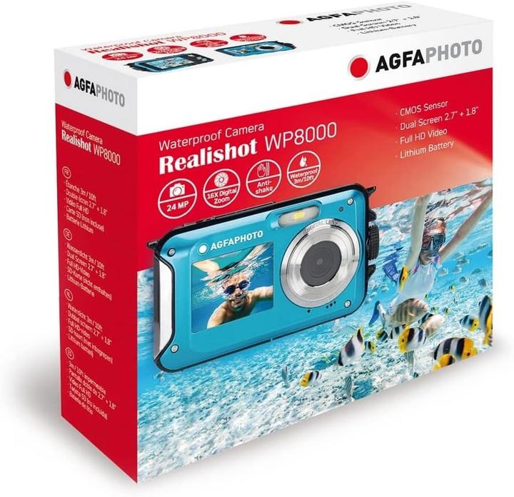 Produktbild AGFAPHOTO Realishot WP8000 (24 Mpx, 1/3.06")