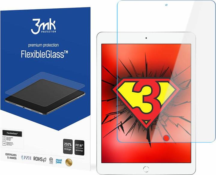 Actual product image 3MK hybrid glass Flexible 2.5D for Apple iPad Pro 10.5" (1 Piece, iPad Pro)