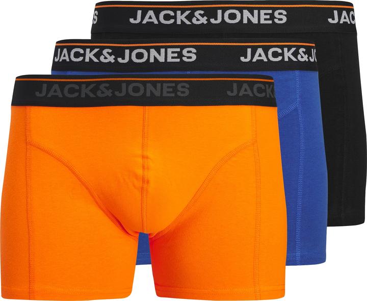 Actual product image Jack & Jones Jactheodore Solid Trunks 3 Pack Sn (M, pack of 3)